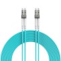 Câble à Fibre Optique multimode GEMBIRD duplex OM4 50/125, LC/LC 1m - Bleu