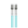 Câble à Fibre Optique multimode GEMBIRD duplex OM4 50/125, LC/LC 2m - Bleu