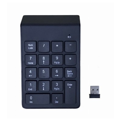 Pavé Numérique Sans Fil Gembird Kpd-w-02 - Noir