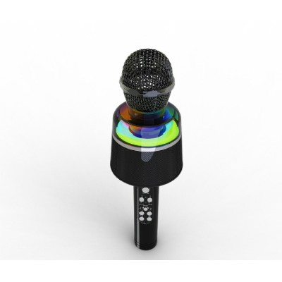 Microphone karaoké Gembird Sans Fil - Noir