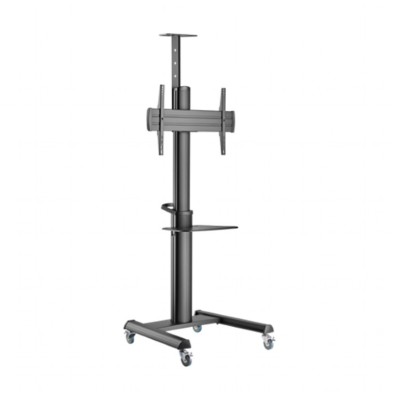 Support Au Sol Avec Roulettes Gembird Pour TV 37″- 70″ - Noir