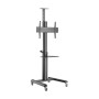 Support Au Sol Avec Roulettes Gembird Pour TV 37″- 70″ - Noir
