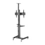 Support Au Sol Avec Roulettes Gembird Pour TV 37″- 70″ - Noir
