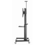 Support Au Sol Avec Roulettes Gembird Pour TV 37″- 70″ - Noir