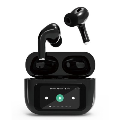 Écouteurs Sans Fil Gembird TWS-LCD-ANC-01-BK Hi-Fi In-ear - Noir