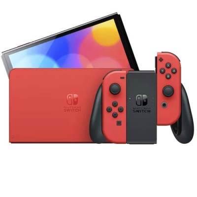 Console de Jeux NINTENDO Switch Oled - Rouge et Noir