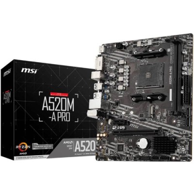 Carte Mère MSI A520M-A PRO (911-7C96-044)
