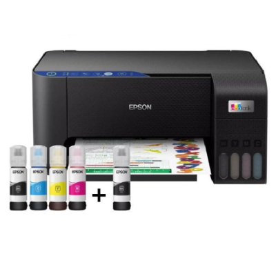 Imprimante À Réservoir Intégré EPSON ECOTANK L3251 3en1 Couleur Wifi
