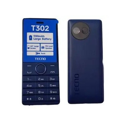 Téléphone portable Tecno T302 - Bleu
