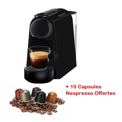 Machine à Café NESPRESSO ESSENZA MINI D30 0.6L -Noir