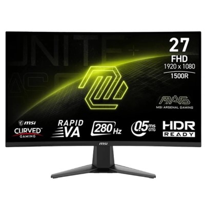 Ecran Gaming MSI MAG 276CXF 27'' Full HD Incurvé 280 Hz