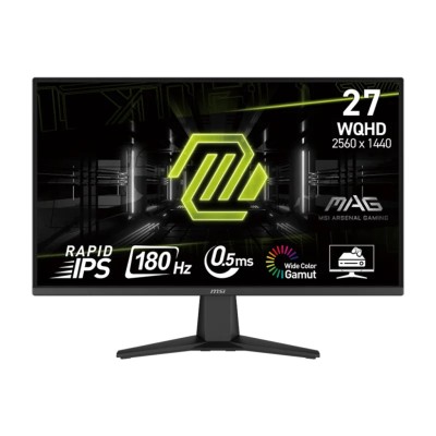 Ecran Gaming MSI MAG 275QF 27'' WQHD IPS 180 Hz