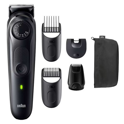 Tondeuse barbe BRAUN 5en1 -Noir  chez affariyet