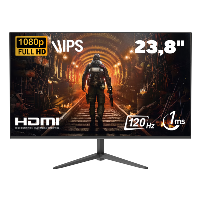 Ecran Gamer AERO AE24DFI 23.8" Full HD IPS 120 Hz - Noir