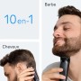 Tondeuse Multifonction 10EN1 BRAUN Rechargeable -Noir