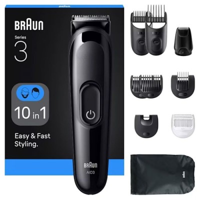 Tondeuse Multifonction 10EN1 BRAUN Rechargeable -chez affariyet pas cher