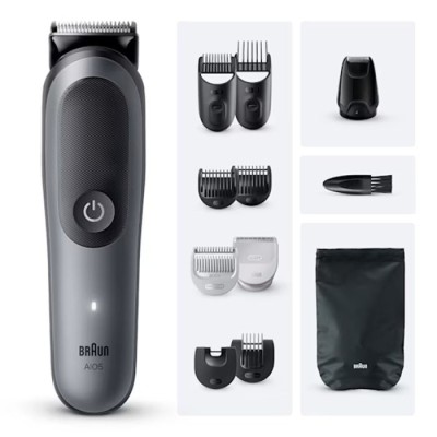 Tondeuse Multifonction 11EN1 BRAUN AIO5560 Rechargeable chez affariyet pas cher