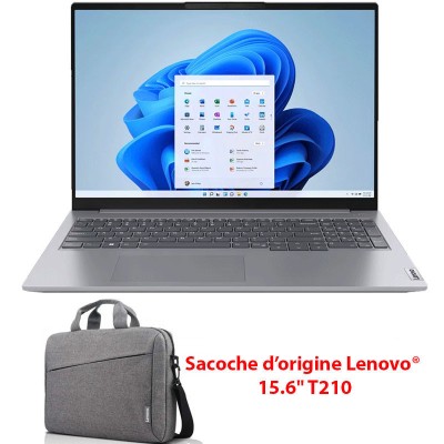 PC Portable Lenovo ThinkBook 16 G8 IRL Core 7 240H 8Go 512Go SSD - Gris