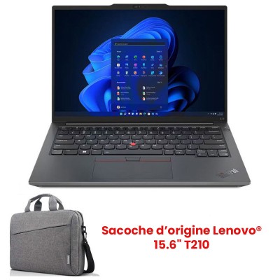 PC Portable Lenovo ThinkPad E14 Gen 6 Ultra 5 125U 16Go 512Go SSD - Noir