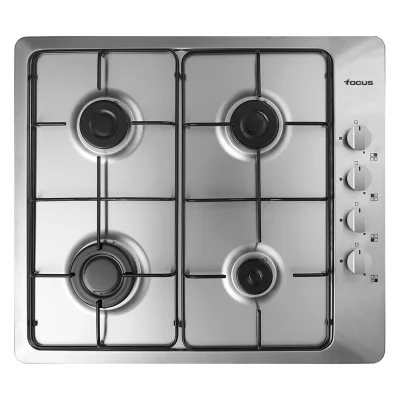 Plaque De Cuisson À Gaz Focus 4 Feux -Inox