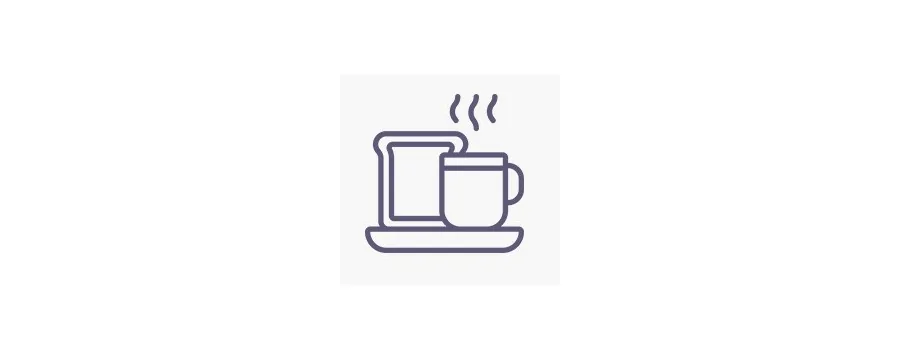 Café et petit déjeuner