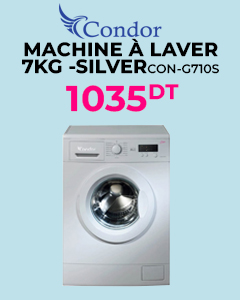 Machine à laver Top Orient 10 Kg / Silver